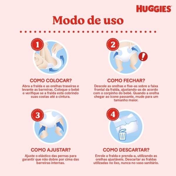 Huggies, Fralda Supreme Care, G, 160 fraldas - Image 13