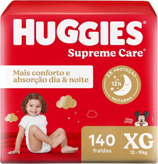 Huggies, Fralda Supreme Care, G, 160 fraldas - Image 8